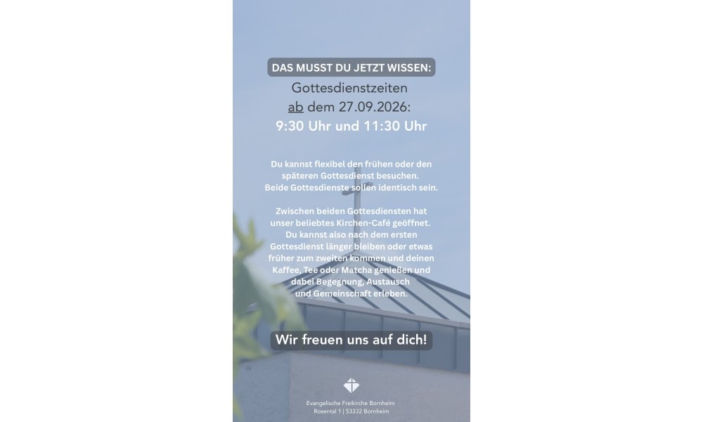 Konzerte & Sonderveranstaltungen
